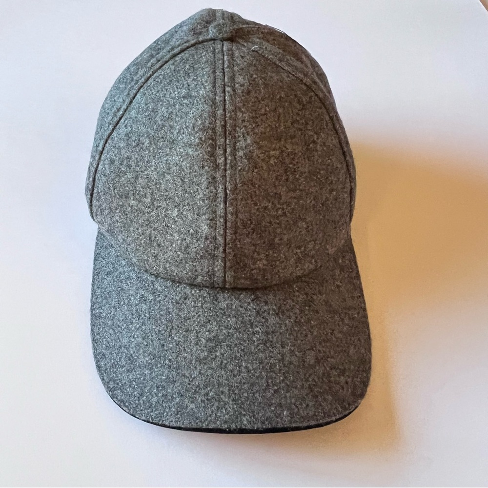 ETON MENS WOOL BLEND BASEBALL CAP GREY SIZE LARGE NWOT
